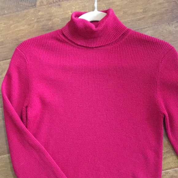 Wine Merino Wool Sweater SMALL - Picture 2 of 8